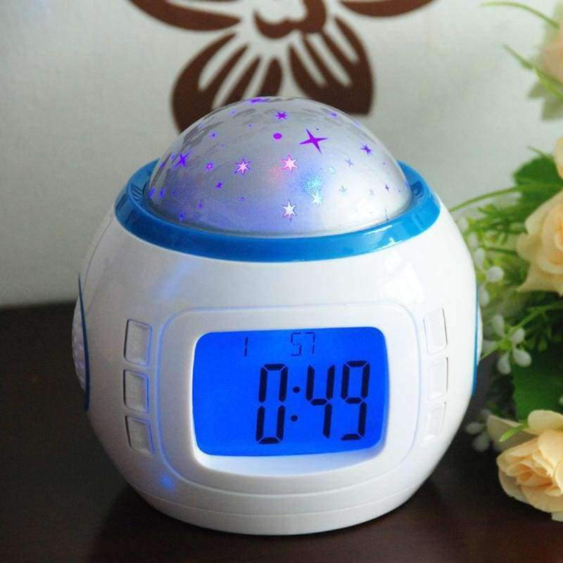 Planet Gates Star Night Light Indoor Lighting Atmosphere Amazing Flashing Colorful family PATY Bedroom Alarm Clock Star LED Projector Lamp