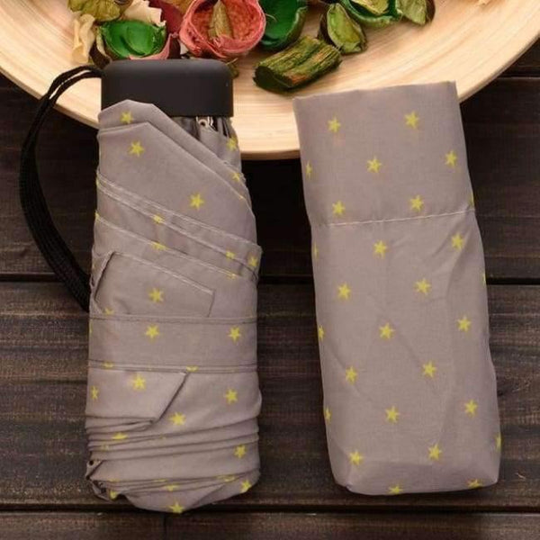 Planet Gates Stars Pocket Umbrella Hot Sale 190g Super Light And Small Foldable Umbrellas Rain Women Mini Sun Parasol Kids Travel Umbrella