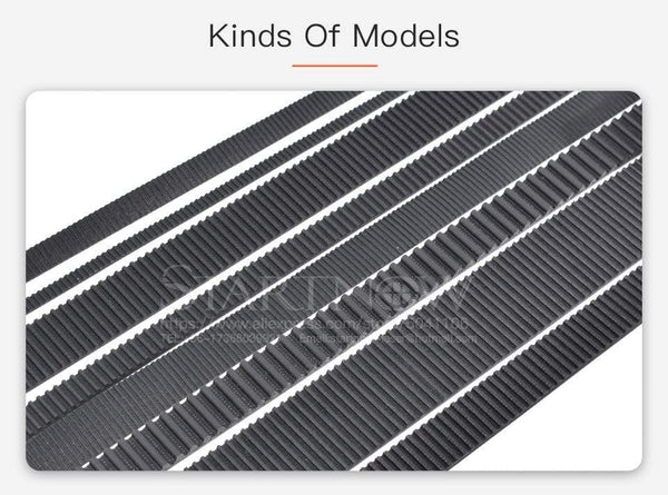 Planet Gates Startnow HTD 5M Series Open-Ended Timing Belt Transmission Belts Width 10 15mm 20 25 30 40mm 50 For 3D Printer CO2 Laser Machine