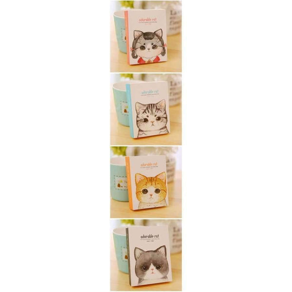 Planet Gates Stationery cute cat writing pad mini paper notebook Creative words portable notebook office & school supplies