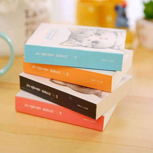 Planet Gates Stationery cute cat writing pad mini paper notebook Creative words portable notebook office & school supplies
