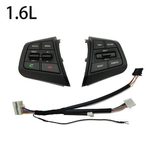 Planet Gates Steering Wheel Cruise Control Button Switch For Hyundai Creta Ix25 1.6L 2.0L Remote Control Volume Button Right Side Blue Light