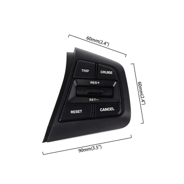 Planet Gates Steering Wheel Cruise Control Button Switch For Hyundai Creta Ix25 1.6L 2.0L Remote Control Volume Button Right Side Blue Light