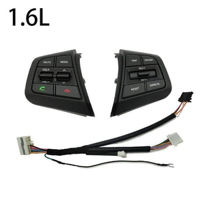 Planet Gates Steering Wheel Cruise Control Button Switch For Hyundai Creta Ix25 1.6L 2.0L Remote Control Volume Button Right Side Blue Light