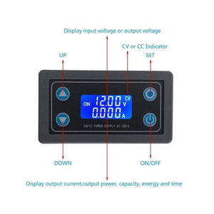 Step UP/Down Boost Buck Voltage Regulator Converter Solar Charging Automatic Adjustable Power Supply Module 35W With Case