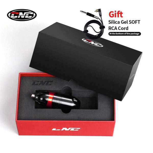 Planet Gates STIGMA CNC Tattoo Pen Short Rotary Tattoos Gun RCA Connector Coreless Motor Permanent Makeup Machine for Cartridge Needles Q3
