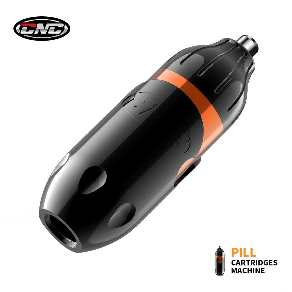 Planet Gates STIGMA CNC Tattoo Pen Short Rotary Tattoos Gun RCA Connector Coreless Motor Permanent Makeup Machine for Cartridge Needles Q3