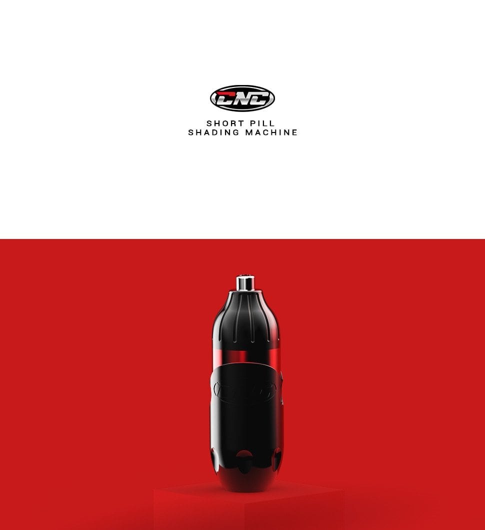 Planet Gates STIGMA CNC Tattoo Pen Short Rotary Tattoos Gun RCA Connector Coreless Motor Permanent Makeup Machine for Cartridge Needles Q3