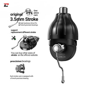 Planet Gates STIGMA CNC Tattoo Pen Short Rotary Tattoos Gun RCA Connector Coreless Motor Permanent Makeup Machine for Cartridge Needles Q3