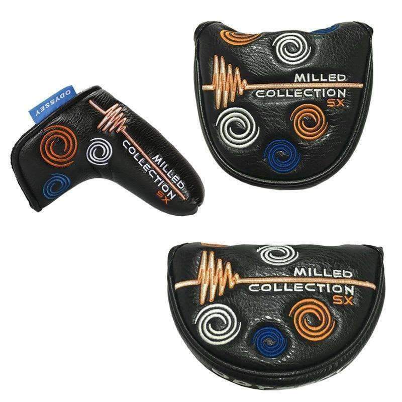 Planet Gates stlye 2 Golf Mallet Head Cover Putter Cover with Magnetic Closure Golf Headcover Free Shipping