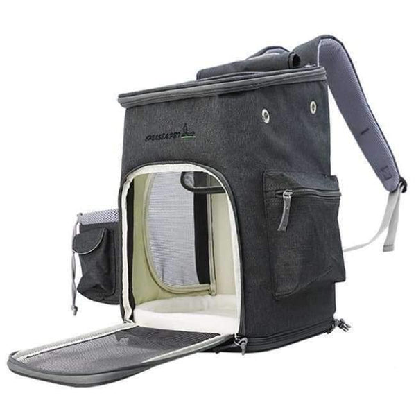 Planet Gates Stone Gray / 28x28x43cm Cat Carrying Breathable Pet Carrier Fashion Dog Shoulder Backpack Puppy O Travel Portable Bag for Pet