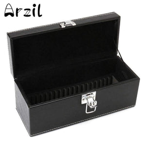 Planet Gates Storage Box Coin Certified Slab Jewelry PU Compound Plywood Style Bundle Coins Display Box Case for Home Organization Bin