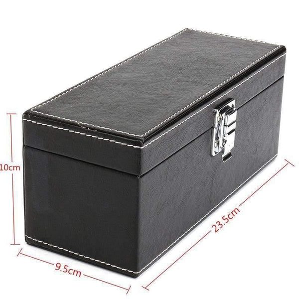 Planet Gates Storage Box Coin Certified Slab Jewelry PU Compound Plywood Style Bundle Coins Display Box Case for Home Organization Bin