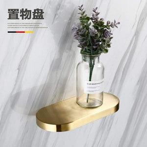 Planet Gates storage rack Gold Bathroom Hardware Set Bathrom Shower Shelf Wall Mounted Corner Shelf Organizer 304 Stainless Steel Brushed