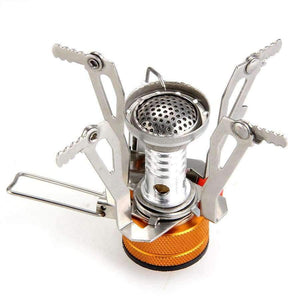 Planet Gates Stove Gascookers Mini Foldable Stainless Steel Gas Stove Split Type Gas Burners Outdoor Cooking Stove Camping Equipment