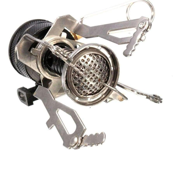 Stove Gascookers Mini Foldable Stainless Steel Gas Stove Split Type Gas Burners Outdoor Cooking Stove Camping Equipment