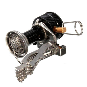 Stove Gascookers Mini Foldable Stainless Steel Gas Stove Split Type Gas Burners Outdoor Cooking Stove Camping Equipment