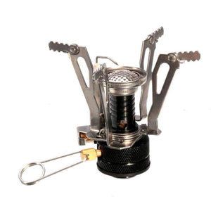 Planet Gates Stove Gascookers Mini Foldable Stainless Steel Gas Stove Split Type Gas Burners Outdoor Cooking Stove Camping Equipment