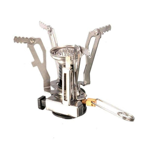Planet Gates Stove Gascookers Mini Foldable Stainless Steel Gas Stove Split Type Gas Burners Outdoor Cooking Stove Camping Equipment
