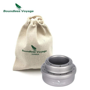 Planet Gates Stove Outdoor Camping Picnic Titanium Alcohol Stove Mini Alcohol Cooker Ti1512B