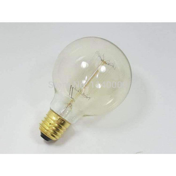 Planet Gates Straight / 40W G125 40/60W E27 220-240V Antique Edison Bulb Vintage Globle American Light Bulb for Retro Decoration Light