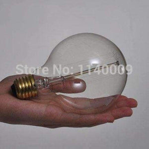 Planet Gates Straight / 40W G125 40/60W E27 220-240V Antique Edison Bulb Vintage Globle American Light Bulb for Retro Decoration Light
