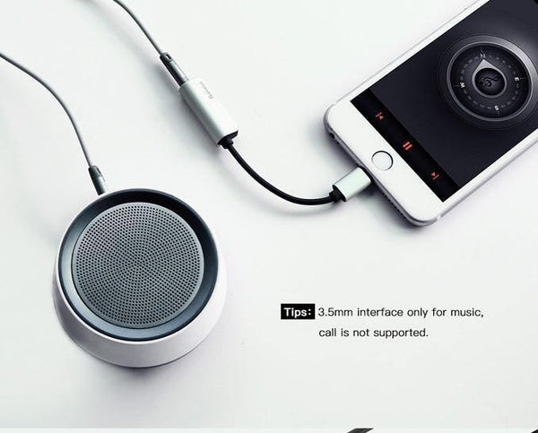 Planet Gates Straight Black Baseus Aux Audio For Lightning to 3.5mm Jack Connector Earphone Headphone OTG Adapter For iPhone Xs Max Xr X 8 7 Plus Splitter