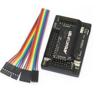 Planet Gates straight pin APM2.8 ArduPilot Mega 2.8 APM Flight Control Board with Protective Case for Rc Multicopter Airplane