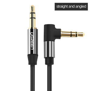 Planet Gates straight to bend / China / 0.5m Ugreen Audio Jack 3.5mm Aux Cable Male to Male Aux Cable 3.5mm Jack Audio Cable auxiliar for Car Headphone MP3/4 Phone 3.5 mm
