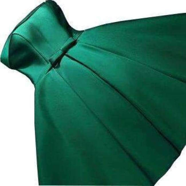 Planet Gates strapless green / 2 Champagne Bridesmaid Dresses Pink Blue Short Satin Knee Length Party Prom Dresses robe de mariage Cheap Custom Made