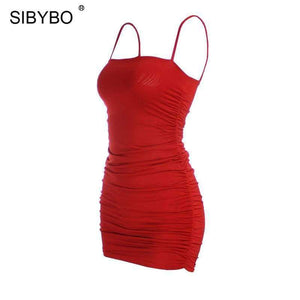 Planet Gates Strapless Spaghetti Strap Sexy Bodycon Dress Sleeveless Slash Neck Mini Summer Women Dress Nightclub Party Dress Short