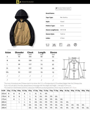 Planet Gates Streetwear Patchwork Hoodie Men Hip Hop Hooded Solid Slim Fit Casual Hoody Mens Hoodies Sweatshirts EU Size
