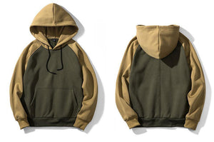 Planet Gates Streetwear Patchwork Hoodie Men Hip Hop Hooded Solid Slim Fit Casual Hoody Mens Hoodies Sweatshirts EU Size