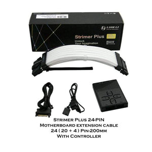 Planet Gates Strimer 24PIN Strimer Plus RGB Motherboard Extension ATX 24PIN,GPU Extension Double/Triple 8PIN LIANLI Generation 2 Cable PC Decoration