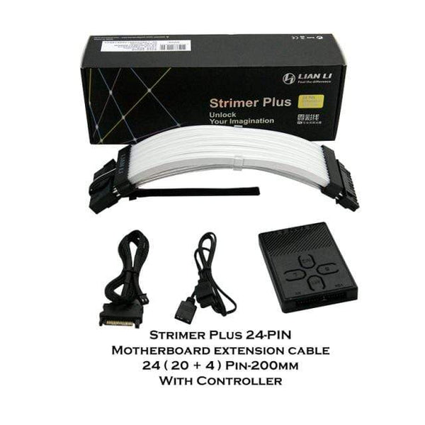 Planet Gates Strimer 24PIN Strimer Plus RGB Motherboard Extension ATX 24PIN,GPU Extension Double/Triple 8PIN LIANLI Generation 2 Cable PC Decoration