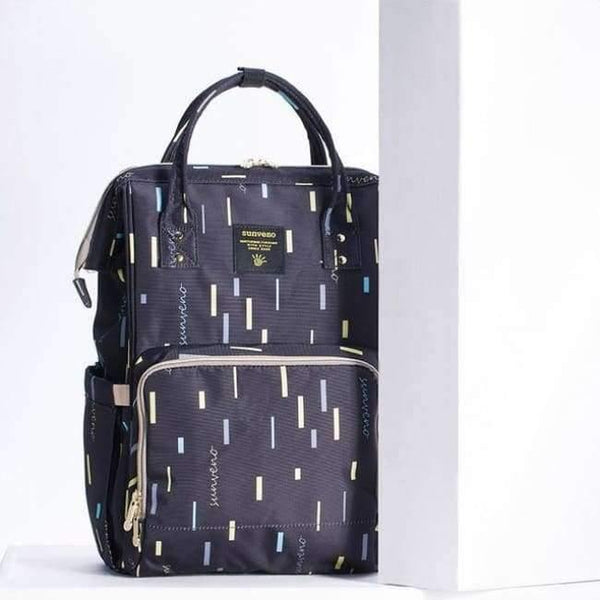 Planet Gates Stripe black / China Fashion  Maternity Diaper Bag Large Nursing Bag Travel Backpack Designer Stroller Baby Bag Baby Care Nappy Backpack