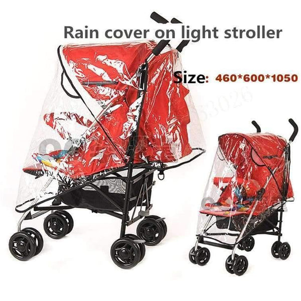 Planet Gates Stroller accessories raincover waterproof  cover for pram rainshade umbrella dustproof Non-toxic Tasteless PU