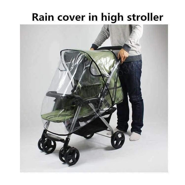 Planet Gates Stroller accessories raincover waterproof  cover for pram rainshade umbrella dustproof Non-toxic Tasteless PU