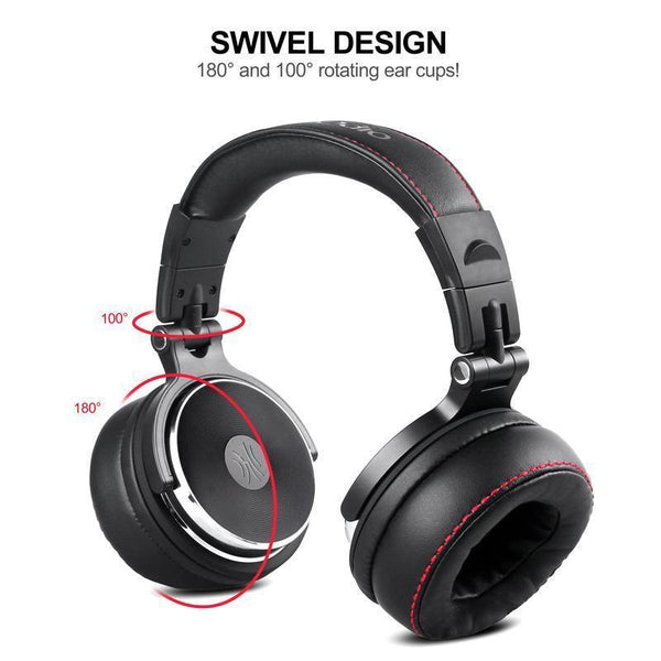 Planet Gates Studio-Pro / China Professional Studio Pro DJ Headphones With Microphone Over Ear HiFi Monitors Music Headset Earphone For Phone PC