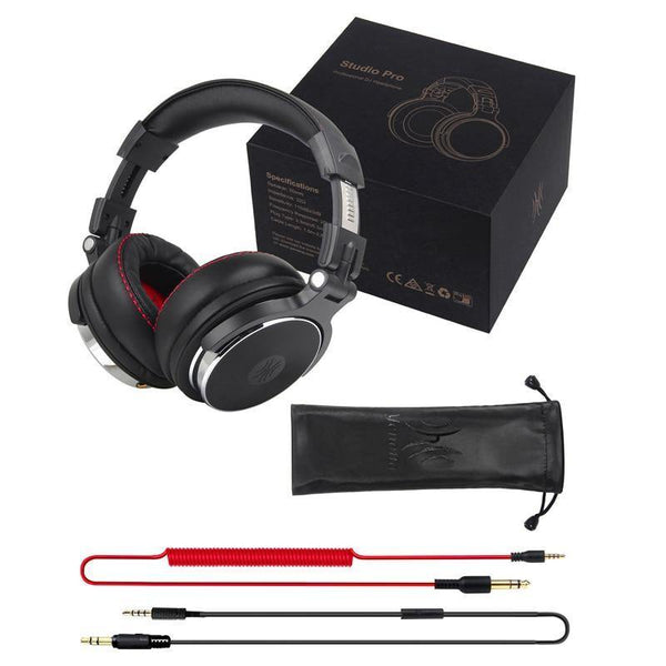 Planet Gates Studio-Pro / China Professional Studio Pro DJ Headphones With Microphone Over Ear HiFi Monitors Music Headset Earphone For Phone PC
