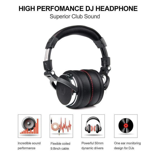 Planet Gates Studio-Pro / China Wired Professional Studio Pro DJ Headphones With Microphone Over Ear HiFi Monitors Music Headset Earphone For Phone PC