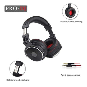 Planet Gates Studio-Pro / China Wired Professional Studio Pro DJ Headphones With Microphone Over Ear HiFi Monitors Music Headset Earphone For Phone PC