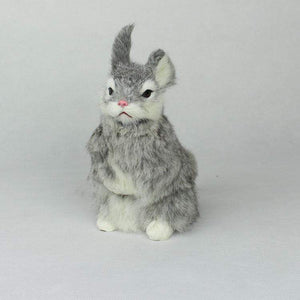 Planet Gates Stuffed Toys Lovely Simulation Lifelike Rabbit Animal Doll Plush Toy Kids Decorations Birthday Gift For Children