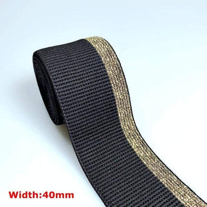 Planet Gates style 01 40MM/50MM 1 Meter Hot Stamping Nylon Elastic Bands DIY Webbing Apparel Bags Leggings Sewing Accessories