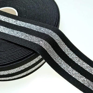 Planet Gates style 02 / 1M HL 40MM 1 Meter/4 Meters  Hot Stamping Nylon Elastic Bands DIY Webbing Apparel Bags Leggings Sewing Accessories