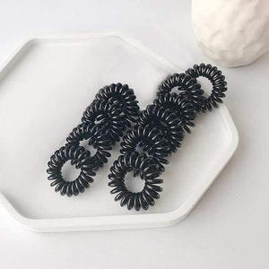 10pcs girl rubber band  headdress Headband anti-telephone line hair ring female Korean version hair band rope hair accessories