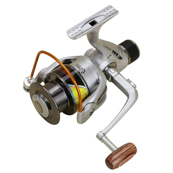 Planet Gates Style 1 / 12 / 2000 Series ECR2000-7000 12BB High Power Gear 5.2:1 Metal Spinning Spool Cup Exchange Handles Fishing Reel Fishing Tackle Line Bait ECR