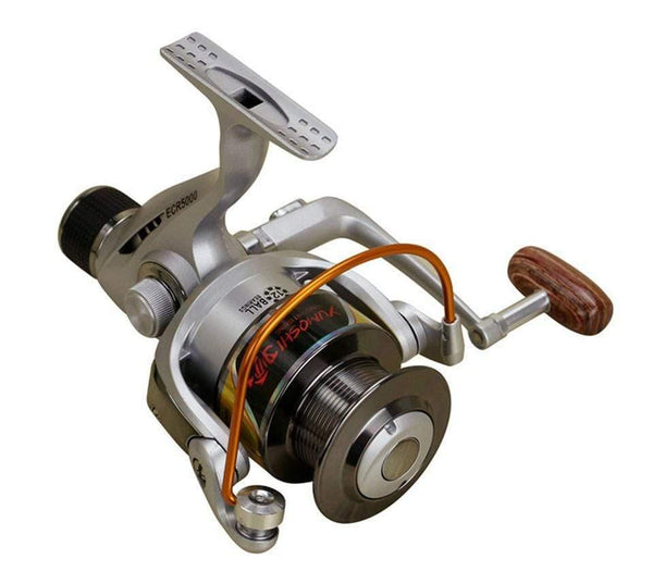 Planet Gates Style 1 / 12 / 2000 Series ECR2000-7000 12BB High Power Gear 5.2:1 Metal Spinning Spool Cup Exchange Handles Fishing Reel Fishing Tackle Line Bait ECR