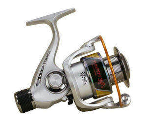 Planet Gates Style 1 / 12 / 2000 Series ECR2000-7000 12BB High Power Gear 5.2:1 Metal Spinning Spool Cup Exchange Handles Fishing Reel Fishing Tackle Line Bait ECR