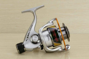 Planet Gates Style 1 / 12 / 2000 Series ECR2000-7000 12BB High Power Gear 5.2:1 Metal Spinning Spool Cup Exchange Handles Fishing Reel Fishing Tackle Line Bait ECR
